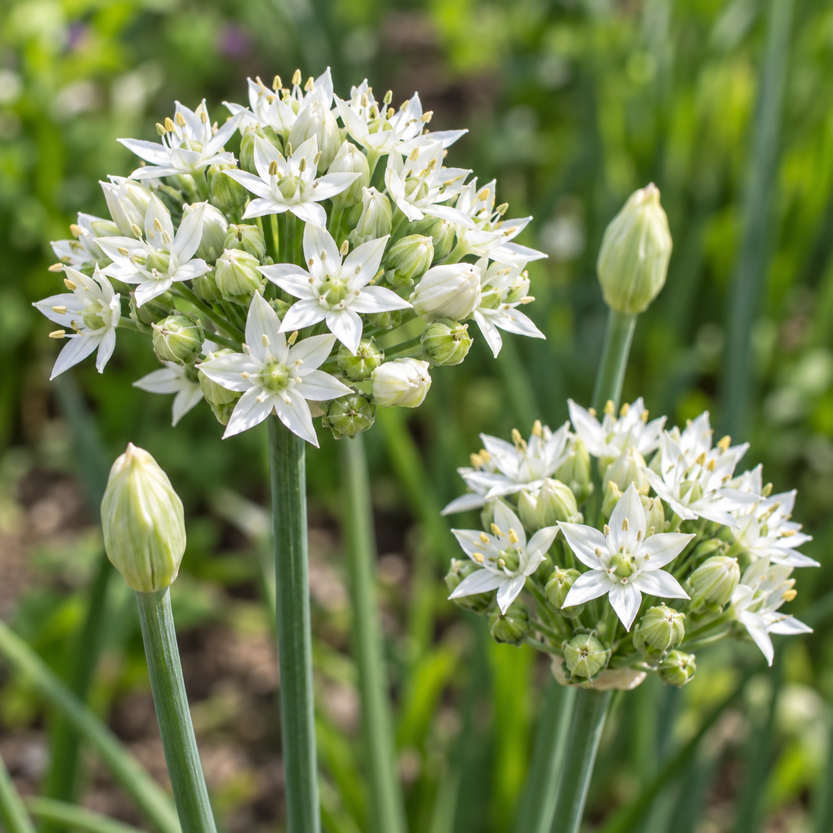 Garlic Chive Seeds | 100 Premium Heritage Seeds | Chinese Chives in Pictorial Packet | Always Dispatched Next Business Day