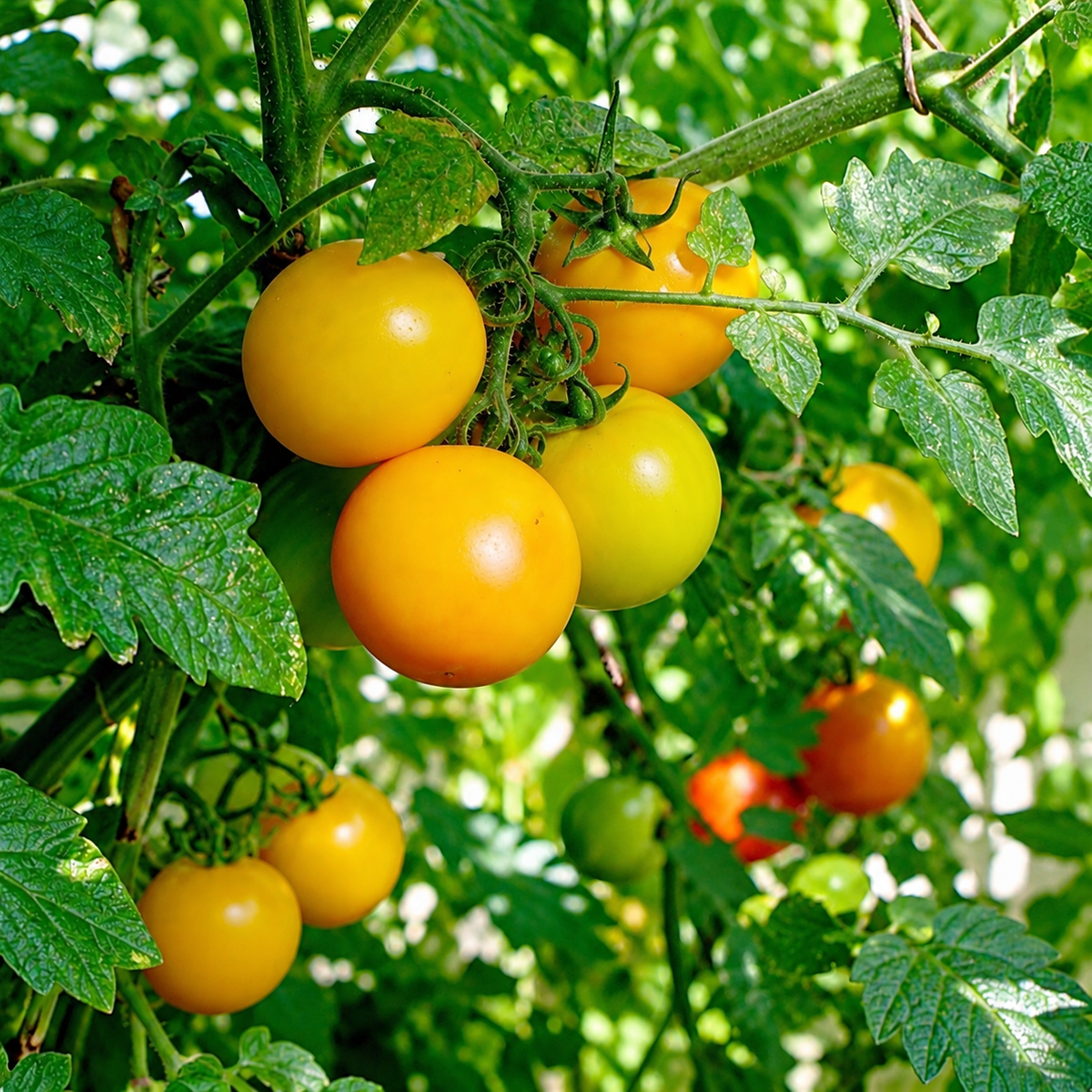 Tomato Seeds - Golden Sunrise | Yellow Sweet and Juicy Tomatoes | 25 Seeds in Pictorial Packet With Growing Instructions | Always Dispatched Next Business Day