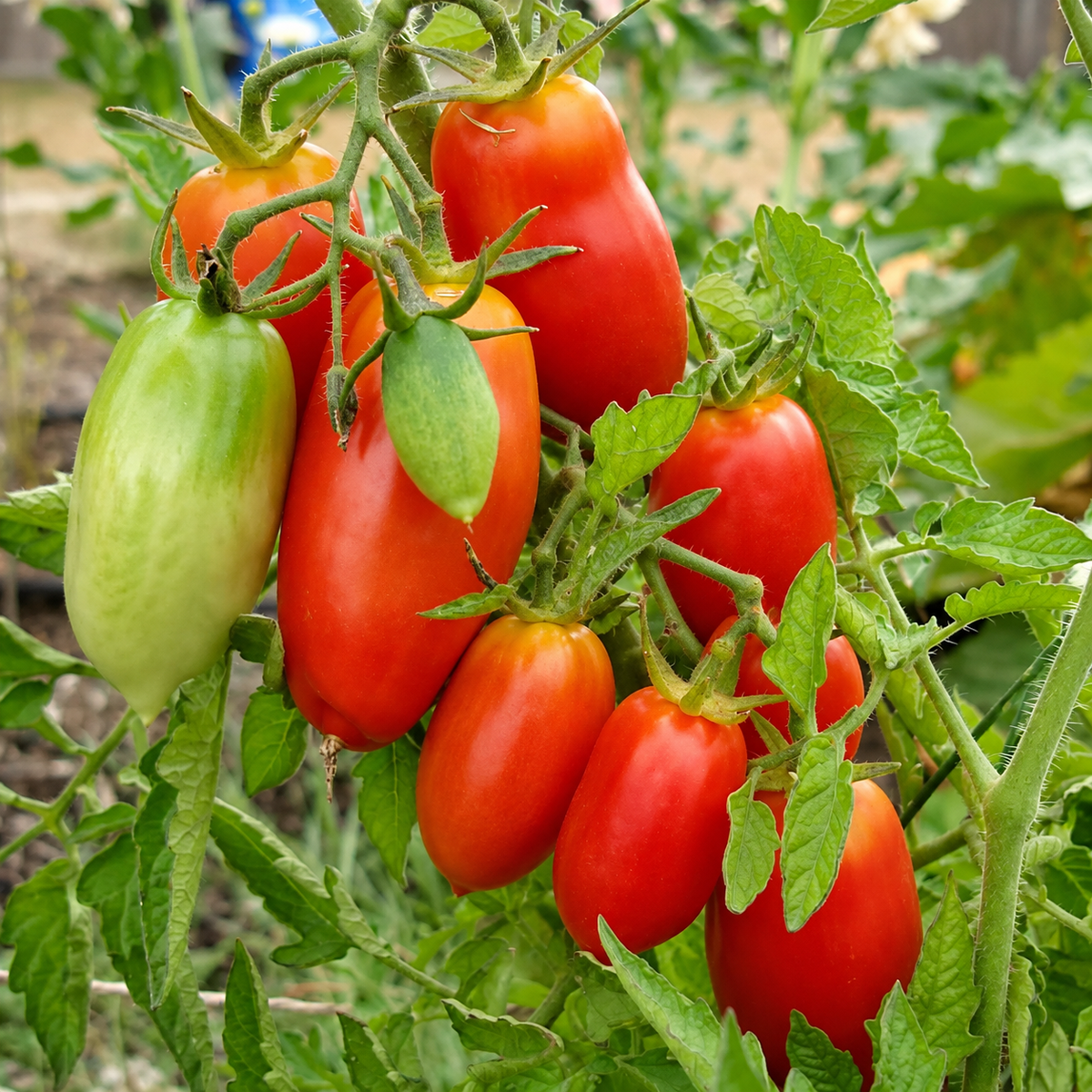 Tomato Seeds - Italian Plum Tomato San Marzano | 20 Seeds in Pictorial Packet With Growing Instructions | Always Dispatched Next Business Day