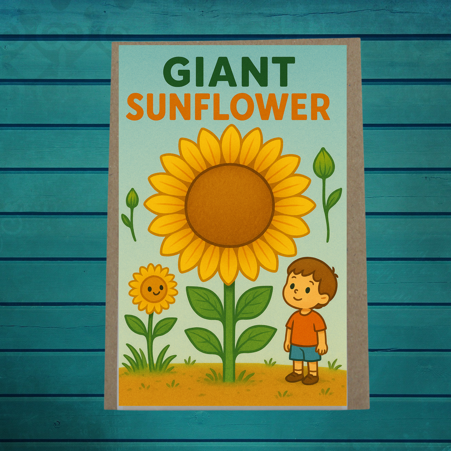 Young Gardeners Seed Set – Children’s Gardening Kit (5 Packs of Seeds in Jute Gift Bag)