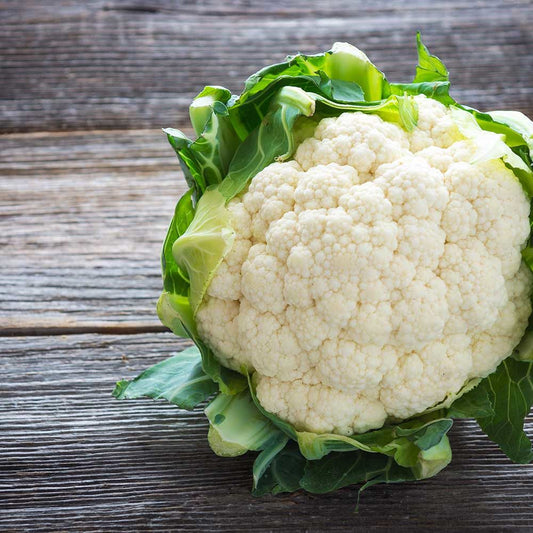 Cauliflower Seeds 'All Year Round' | Hardy Vegetable, Large Heads | 250 Seeds in Pictorial Packet With Growing Instructions | Always Dispatched Next Business Day