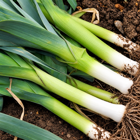 Leek Vegetable Seeds - Bulgarian Giant | 150 Seeds in Pictorial Packet With Growing Instructions | Always Dispatched Next Business Day