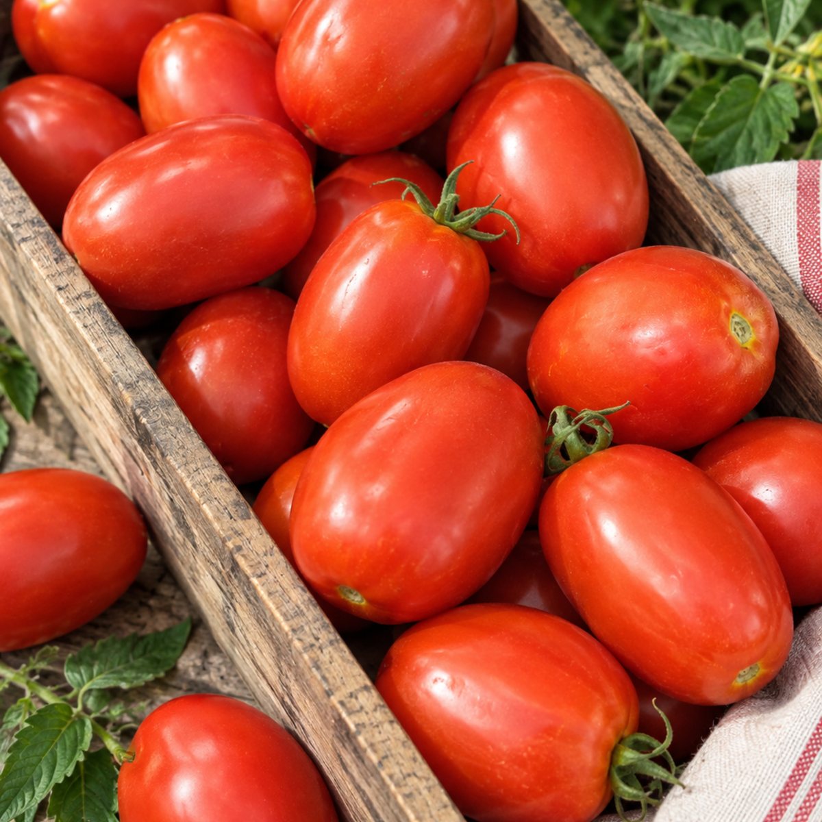 Tomato Seeds - Italian Plum Roma | Sauces, Paste & Passata | 20 Seeds in Pictorial Packet With Growing Instructions | Always Dispatched Next Business Day