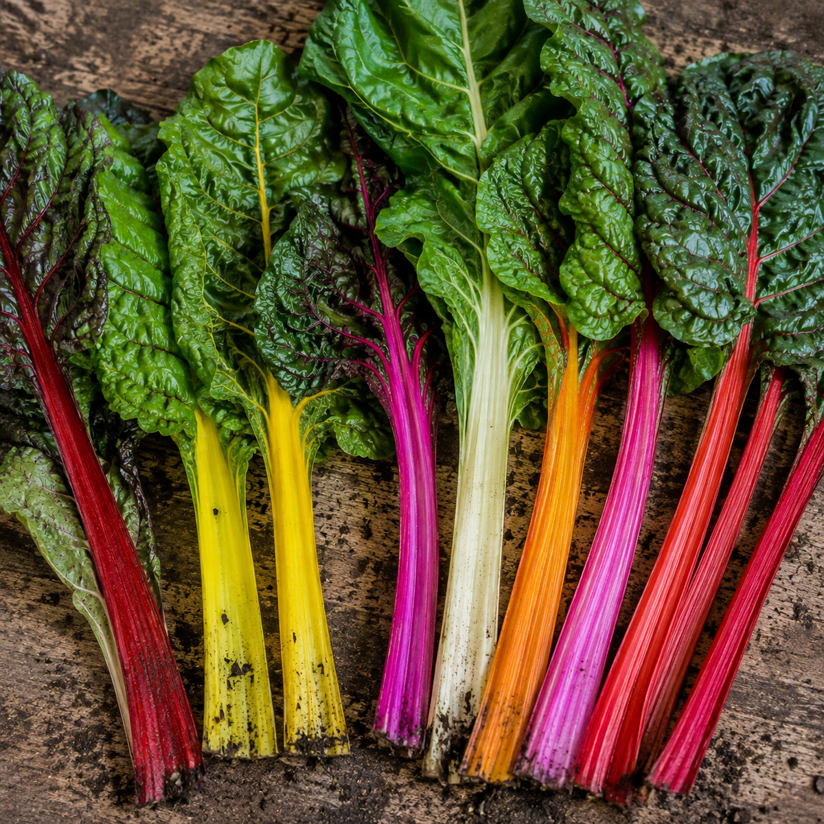 Rainbow Swiss Chard Seeds - Bright Lights - Colourful Vegetable (20-370 Seeds) | Always Dispatched Next Business Day